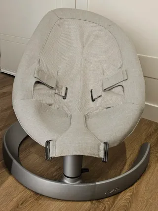 Hamaca bebé Nuna Leaf Grow Quartz