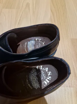 Zapatos de vestir hombre talla 42 negros