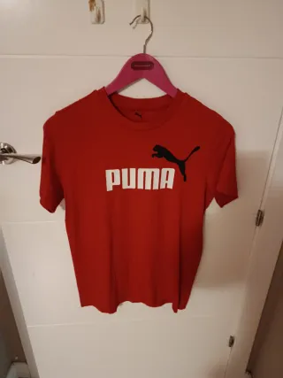 Camiseta Puma Roja Talla M (13-14 años)