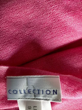 Fular/Chal Cachemir y Seda Rosa