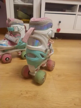 Patines 4 ruedas niña Talla 26-31