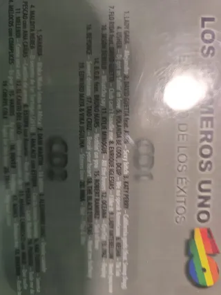 CD Los Números Uno de los 40 2010