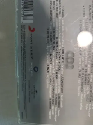 CD Los Números Uno de los 40 2010