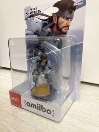 Amiibo Snake SIN ABRIR