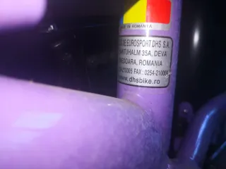 Bicicleta niña morada