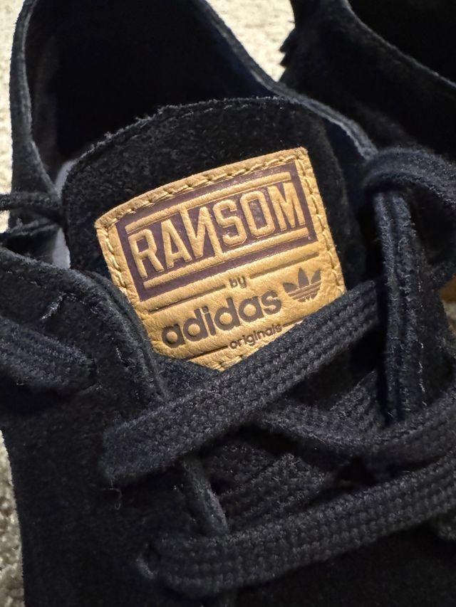 Zapatos Adidas Ransom Negros Marrones