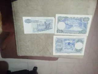 Billetes 500 Pesetas España (3 unidades)