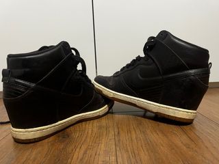 Nike Dunk Sky Hi Plataforma Negro