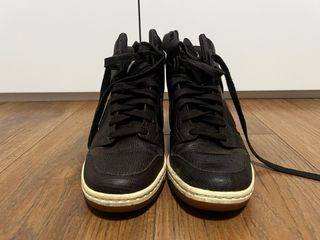 Nike Dunk Sky Hi Plataforma Negro