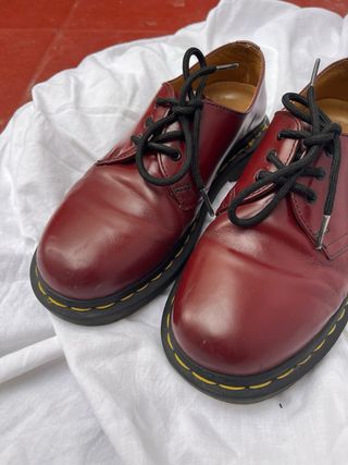 Dr. Martens Zapatos granate