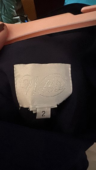 Vestido de fiesta azul