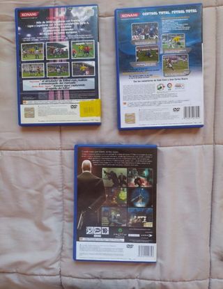 Juegos PS2: Pro Evolution Soccer 4 y 5, Hitman