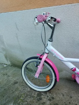 Bicicleta infantil rosa