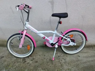Bicicleta infantil rosa
