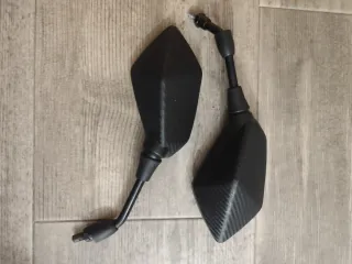Retrovisores Moto imitación Carbono