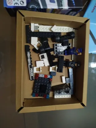 Juguete construcción policía tipo Lego