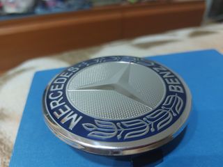 8 x Tapabujes Mercedes Benz llanta 75mm