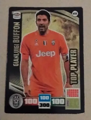Figurina Gianluigi Buffon Juventus Top Player
