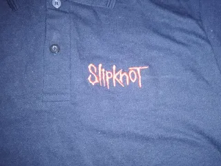 Polo Slipknot Azul Marinho Tamanho M