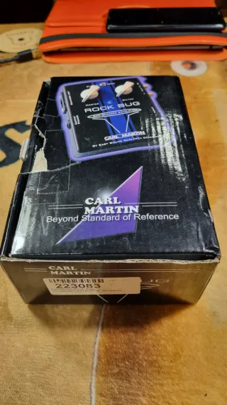 Carl Martin Rock Bug Pedal Amp-speaker simulation