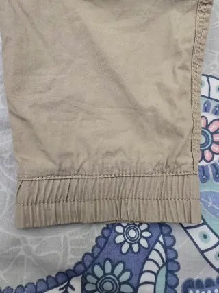 Pantalón Cargo H&M Hombre Talla 32 Beige