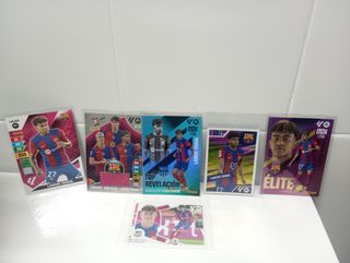 Lote 6 cartas Lamine Yamal Barcelona