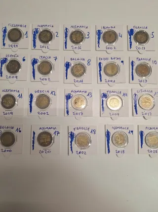 Lote 2 euros conmemorativas