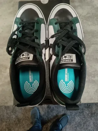 Converse Pro Blaze Verde y Blanco