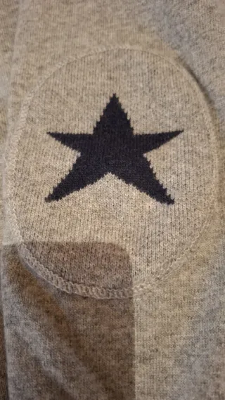 Maglioncino Uomo Lana e Cachemire Grigio