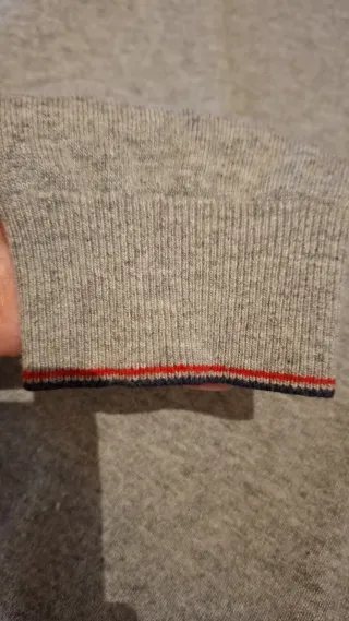 Maglioncino Uomo Lana e Cachemire Grigio