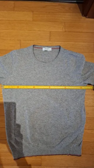 Maglioncino Uomo Lana e Cachemire Grigio