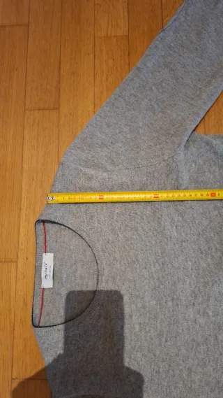 Maglioncino Uomo Lana e Cachemire Grigio