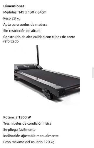 Cinta de correr Fit Fiu H5MMT05E