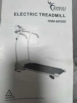 Cinta de correr Fit Fiu H5MMT05E