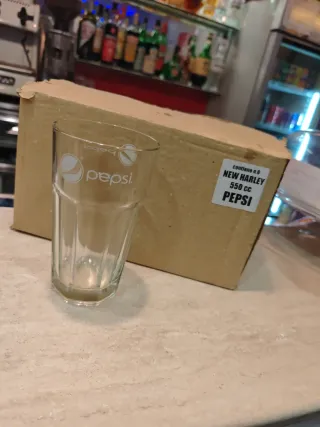 Bicchieri Pepsi in vetro da 550