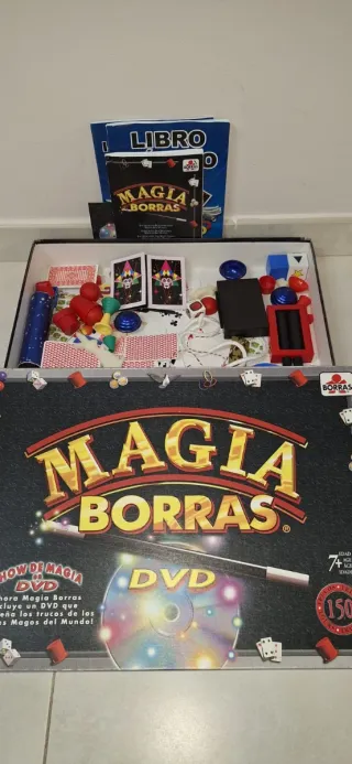 Kit Magia Borras Libro y DVD