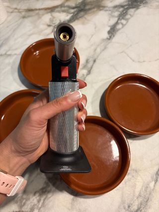 Set Crema Catalana 4 Cuencos + Soplete