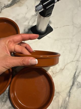 Set Crema Catalana 4 Cuencos + Soplete