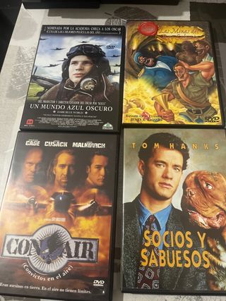 Lote 4 Películas DVD (Español)