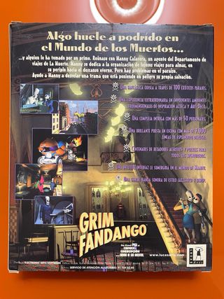 Grim Fandango + Abe’s Exoddus BIG BOX PC Español