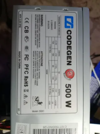 Alimentatore PC 230V