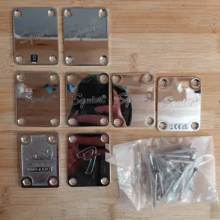 Placas para Mástil Guitarra Neck Plates