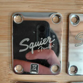 Placas para Mástil Guitarra Neck Plates