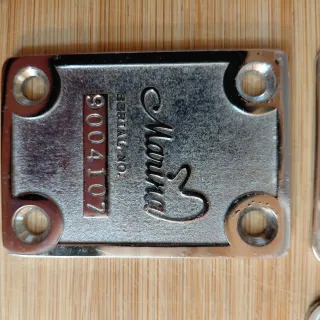 Placas para Mástil Guitarra Neck Plates