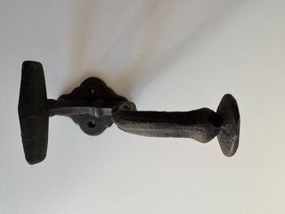 Perchero de hierro forjado