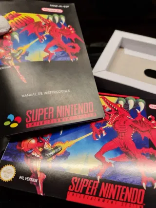 Pack Super Metroid PAL SNES Nintendo
