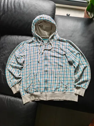 Sudadera cuadros vintage Y2K