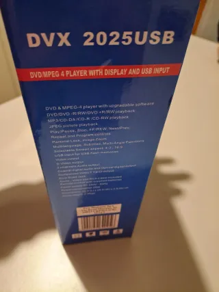 Lettore DVD AUDIOLA DVX 2025USB