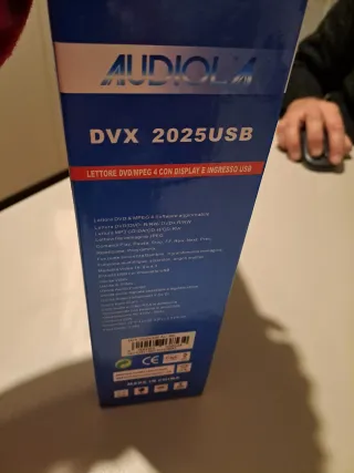 Lettore DVD AUDIOLA DVX 2025USB
