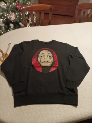 Felpa con maschera La Casa de Papel